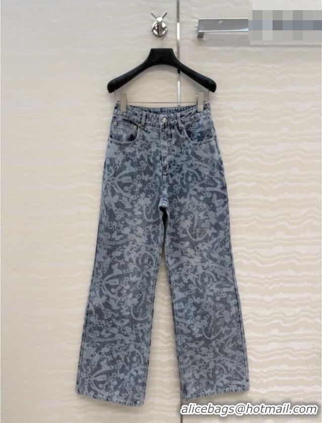 Famous Brand Discount Louis Vuitton Denim Jeans LV041436 Blue 2026