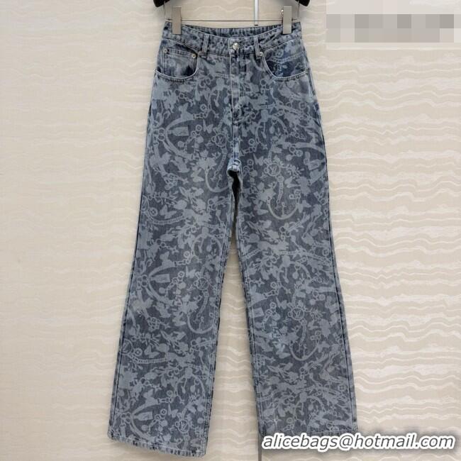 Famous Brand Discount Louis Vuitton Denim Jeans LV041436 Blue 2026