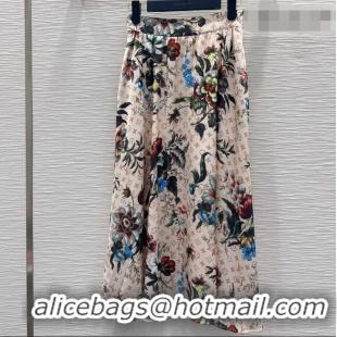 Classic Specials Louis Vuitton Printed Skirt LV041439 Beige 2026