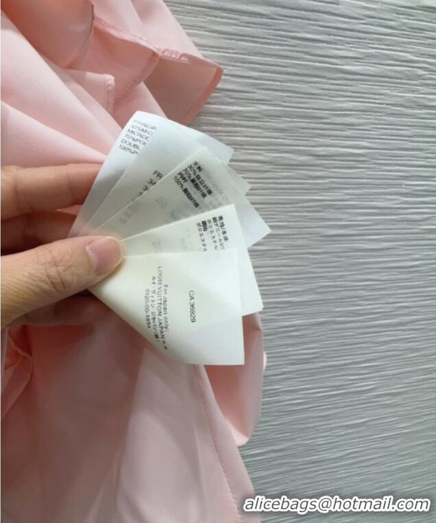 Classic Promotional Louis Vuitton Ruffles Dress LV042201 Pink 2026