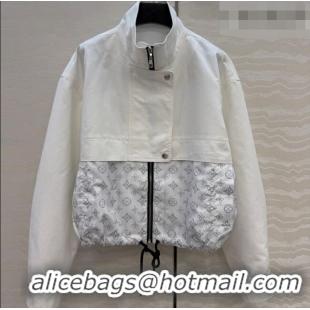 Buy Cheapest Louis Vuitton Fight Mode Jacket LV042325 White 2026