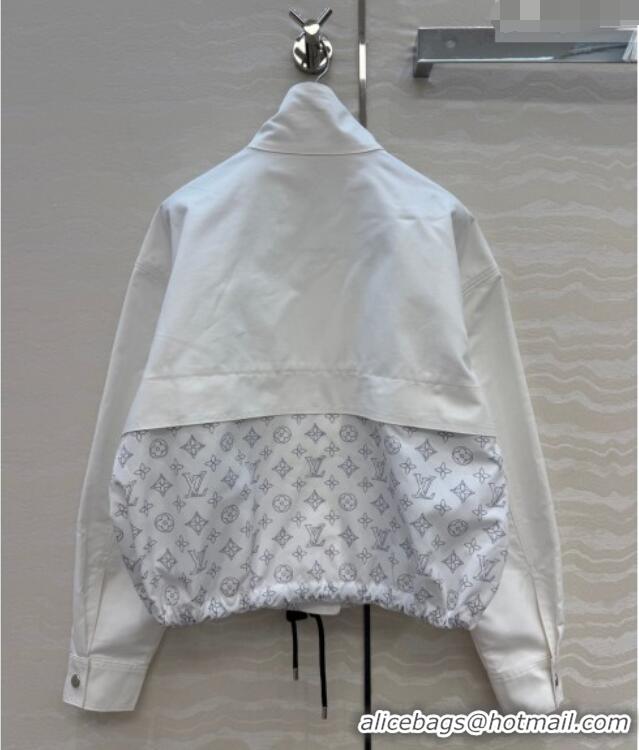Buy Cheapest Louis Vuitton Fight Mode Jacket LV042325 White 2026