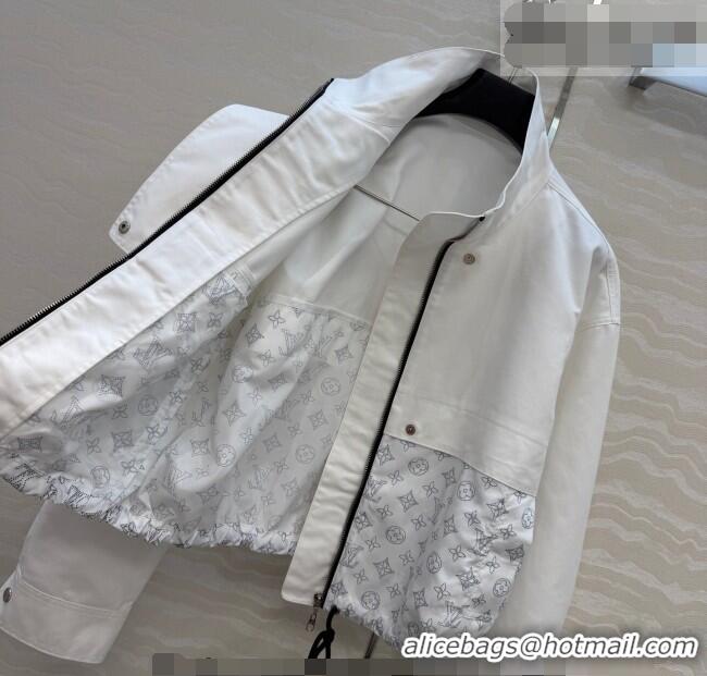 Buy Cheapest Louis Vuitton Fight Mode Jacket LV042325 White 2026