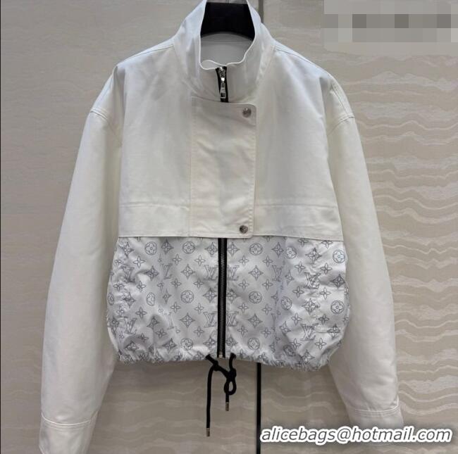 Buy Cheapest Louis Vuitton Fight Mode Jacket LV042325 White 2026