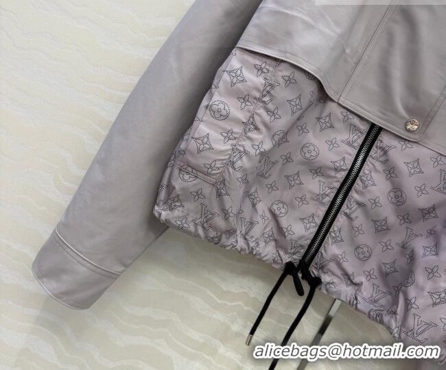 Inexpensive Louis Vuitton Fight Mode Jacket LV042325 Grey 2026