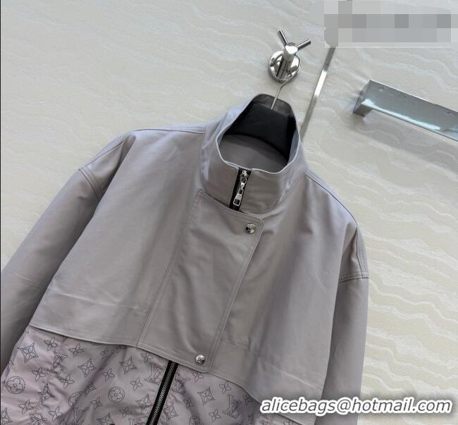 Inexpensive Louis Vuitton Fight Mode Jacket LV042325 Grey 2026