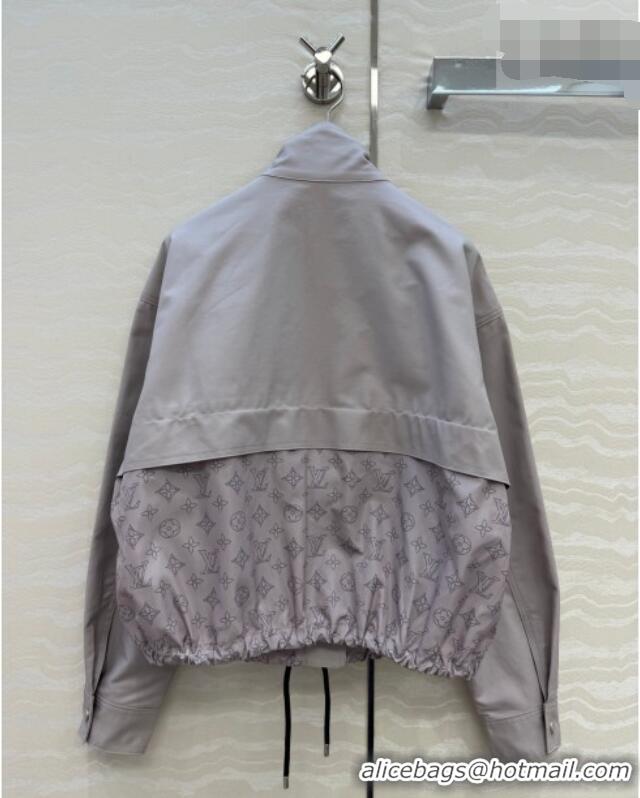 Inexpensive Louis Vuitton Fight Mode Jacket LV042325 Grey 2026