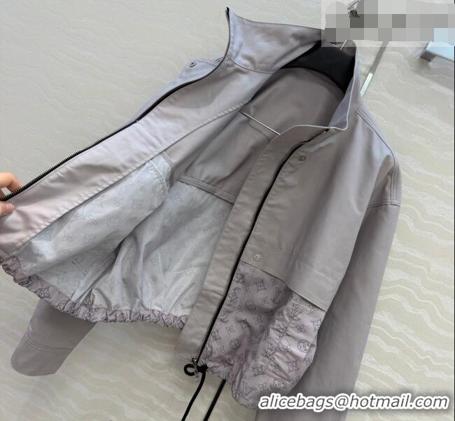 Inexpensive Louis Vuitton Fight Mode Jacket LV042325 Grey 2026