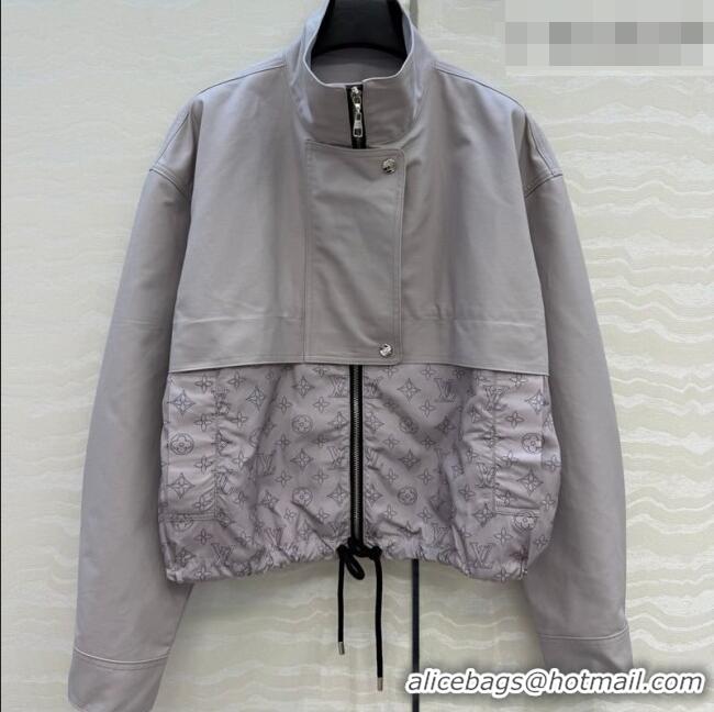 Inexpensive Louis Vuitton Fight Mode Jacket LV042325 Grey 2026