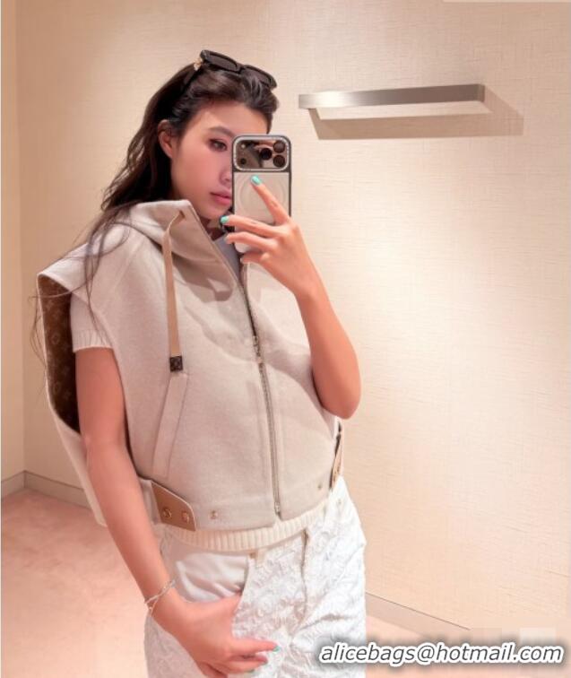 Best Grade Louis Vuitton Wool Vest LV081116 Beige 2026