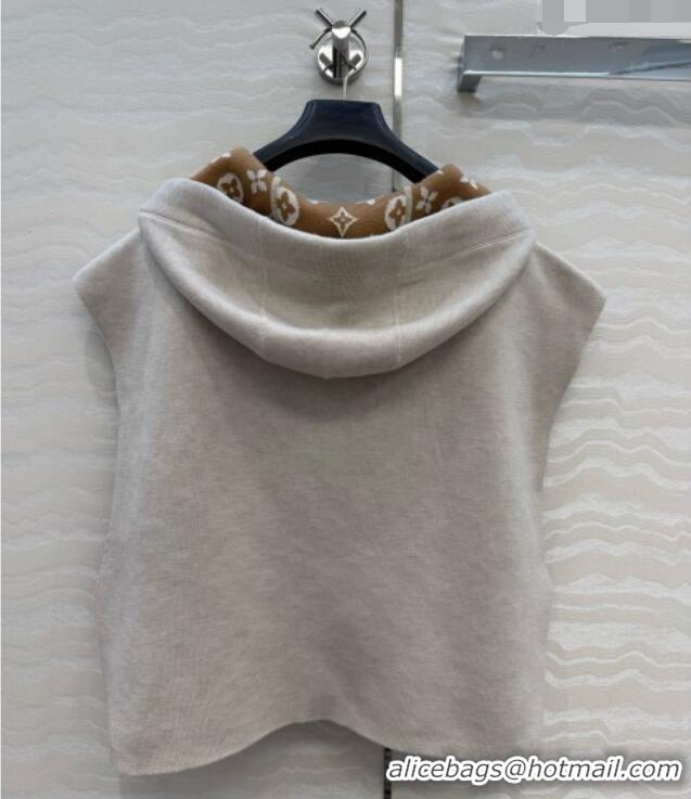 Best Grade Louis Vuitton Wool Vest LV081116 Beige 2026