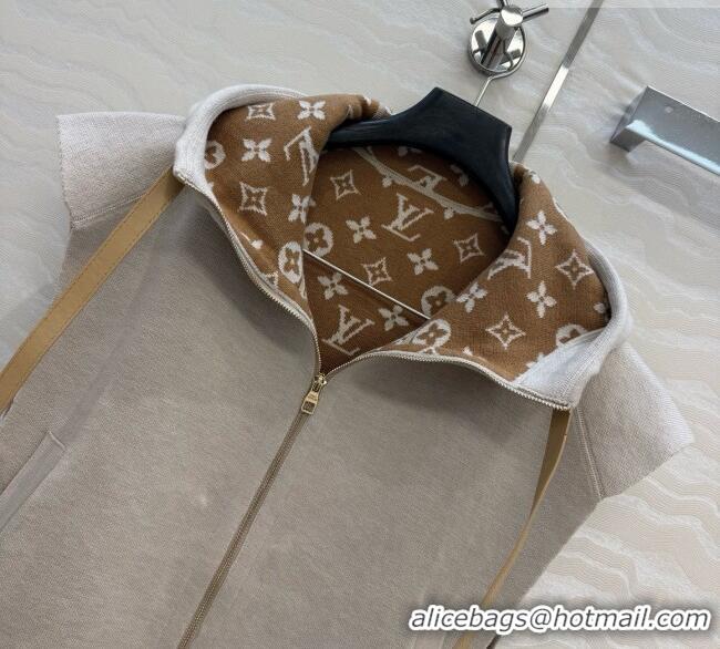 Best Grade Louis Vuitton Wool Vest LV081116 Beige 2026