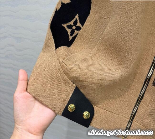 Trendy Design Promotional Louis Vuitton Wool Vest LV081117 Brown 2026
