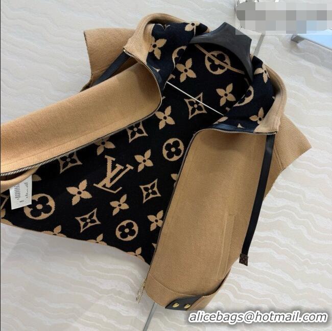 Trendy Design Promotional Louis Vuitton Wool Vest LV081117 Brown 2026