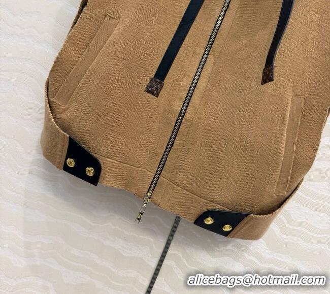 Trendy Design Promotional Louis Vuitton Wool Vest LV081117 Brown 2026