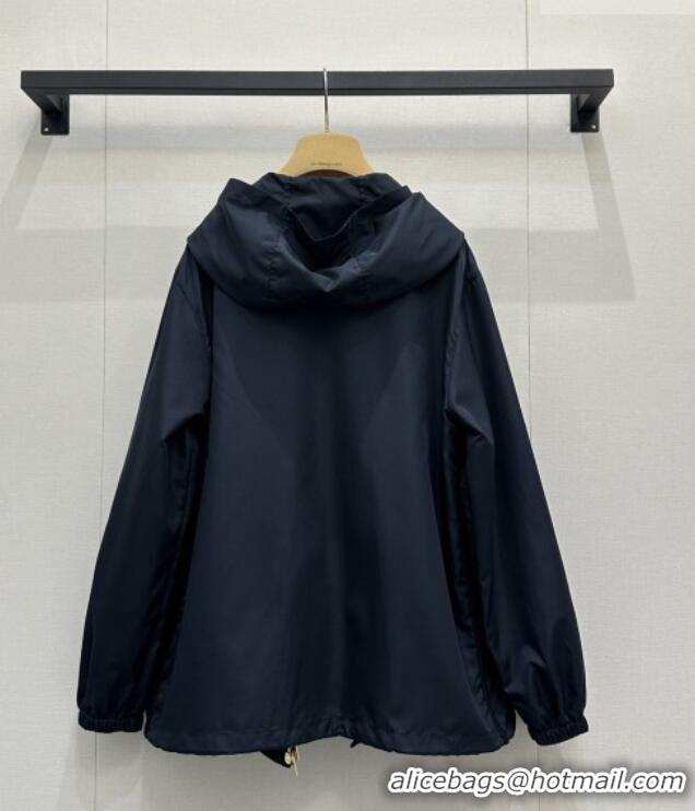 ​Top Quality Miu Miu Nylon Jacket MM032302 Dark Blue 2026