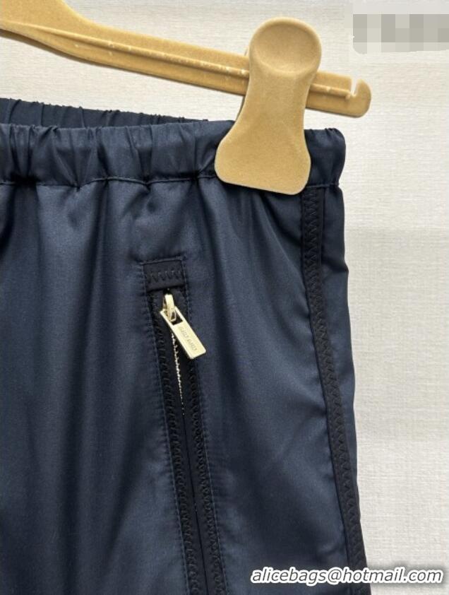 Trendy Design Miu Miu Nylon Shorts MM032302 Dark Blue 2026