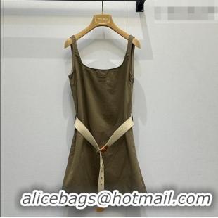 Reasonable Price Miu Miu Cotton Dress MM032303 Green 2026