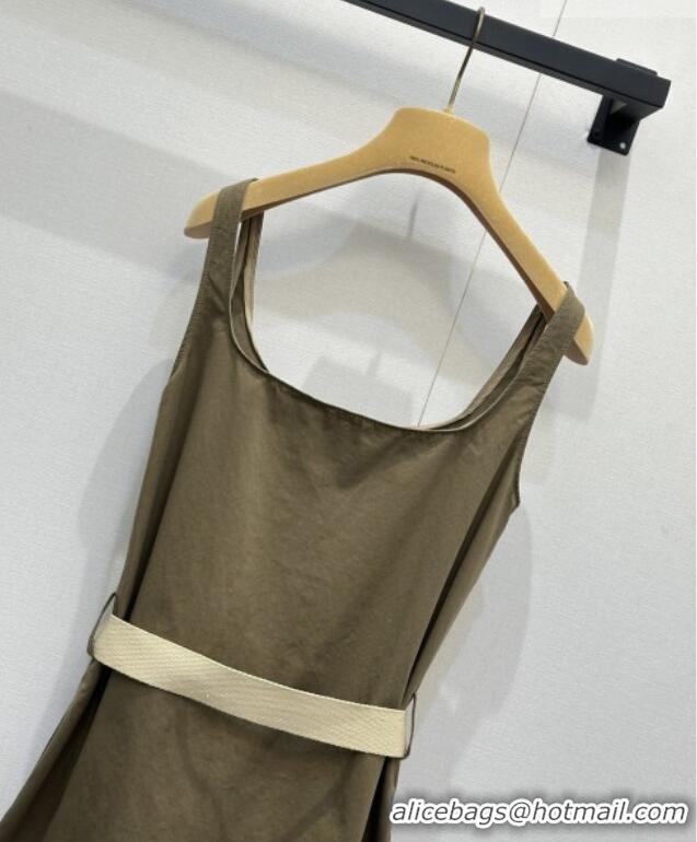 Reasonable Price Miu Miu Cotton Dress MM032303 Green 2026