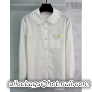 Reasonable Price Miu Miu Shirt MM032305 White 2026