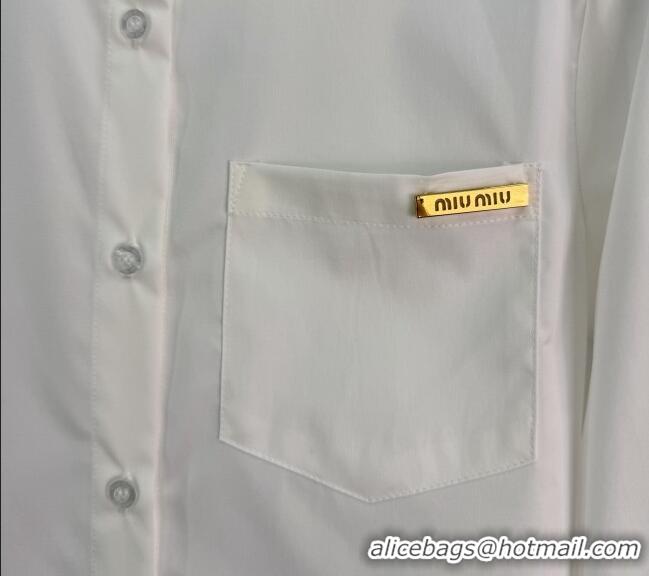 Reasonable Price Miu Miu Shirt MM032305 White 2026