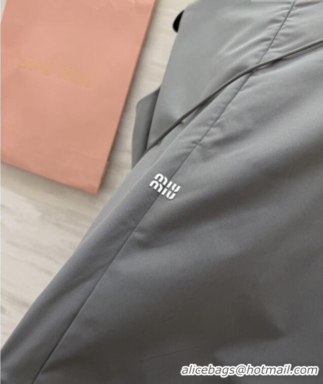 Buy Fashionable Miu Miu Dress MM032307 Grey 2026