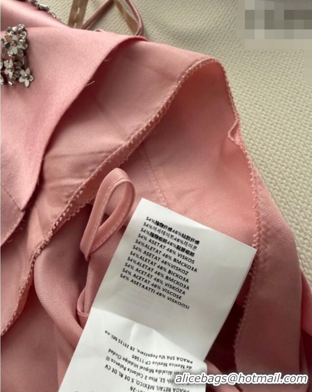 Super Quality Miu Miu Vest with Strass MM032308 Pink 2026