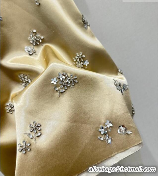 Promotional Miu Miu Dress with Strass MM032308 Green 2026