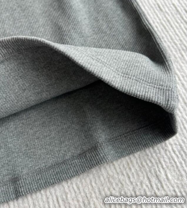 Original Cheap Miu Miu Knit Vest MM032315 Dark Grey 2026