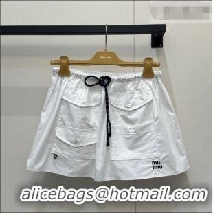 Buy Inexpensive Miu Miu Skirt MM032315 White 2026