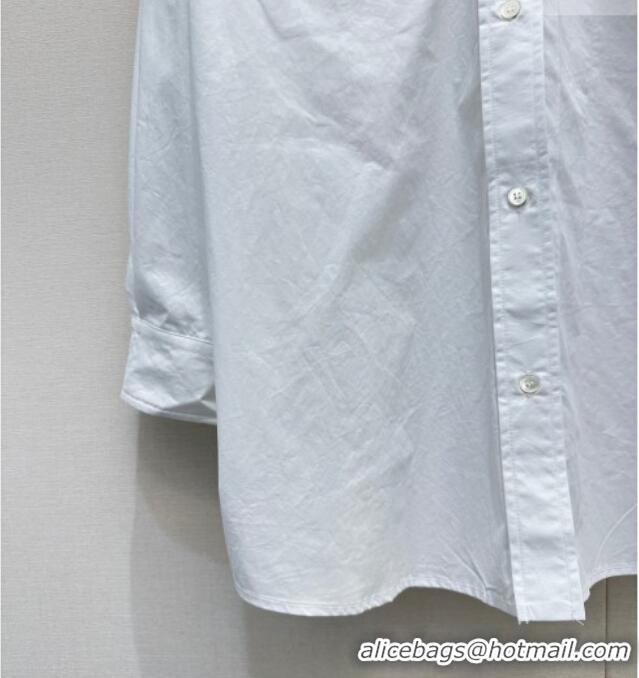 Famous Brand Miu Miu Long Shirt MM032315 White 2026