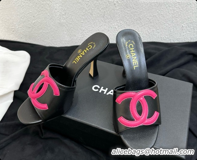 Grade Quality Chanel Lambskin Mules Sandals with 9cm Heel CH072788 2026