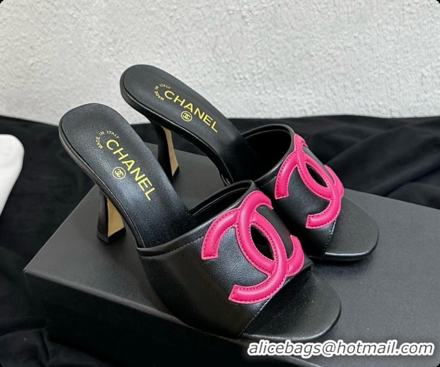 Grade Quality Chanel Lambskin Mules Sandals with 9cm Heel CH072788 2026