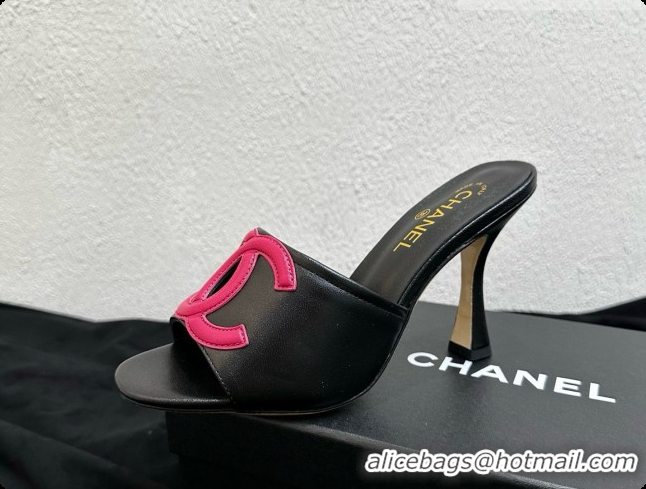 Grade Quality Chanel Lambskin Mules Sandals with 9cm Heel CH072788 2026