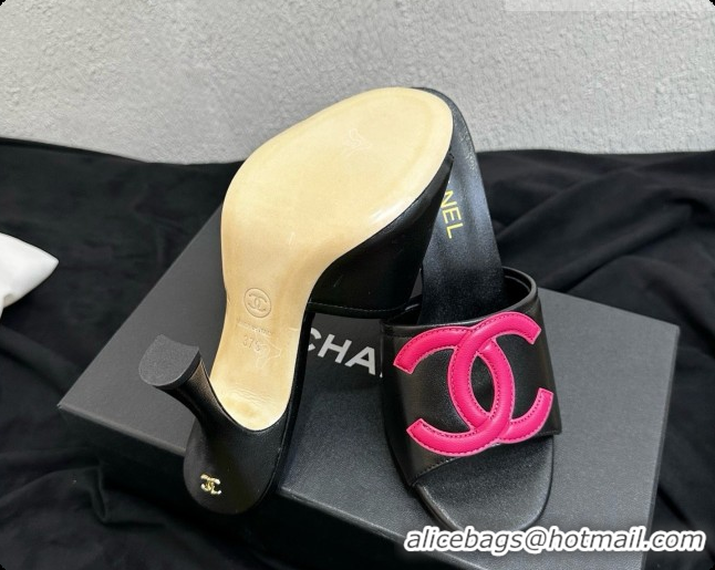 Grade Quality Chanel Lambskin Mules Sandals with 9cm Heel CH072788 2026