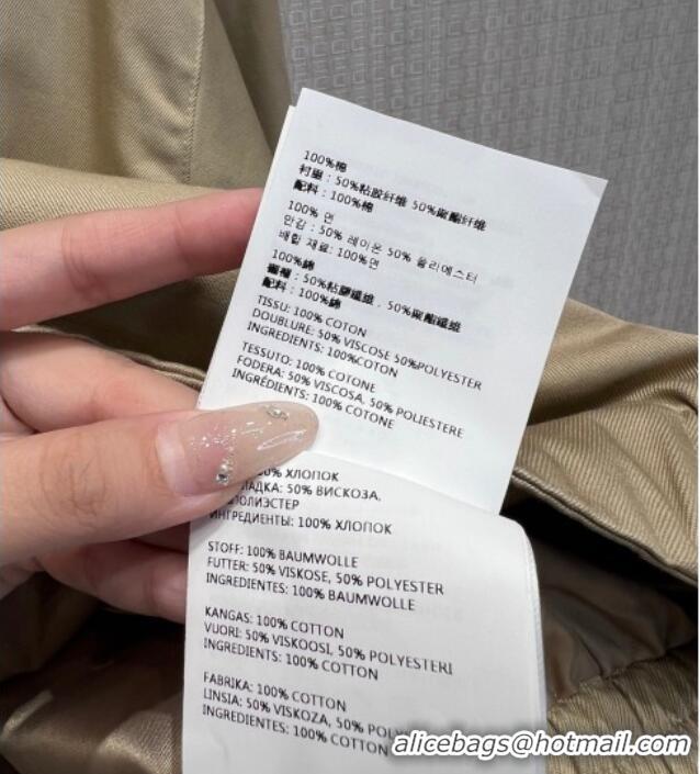 Buy Cheap Miu Miu Cotton Jacket MM032319 Khaki/Blue 2026