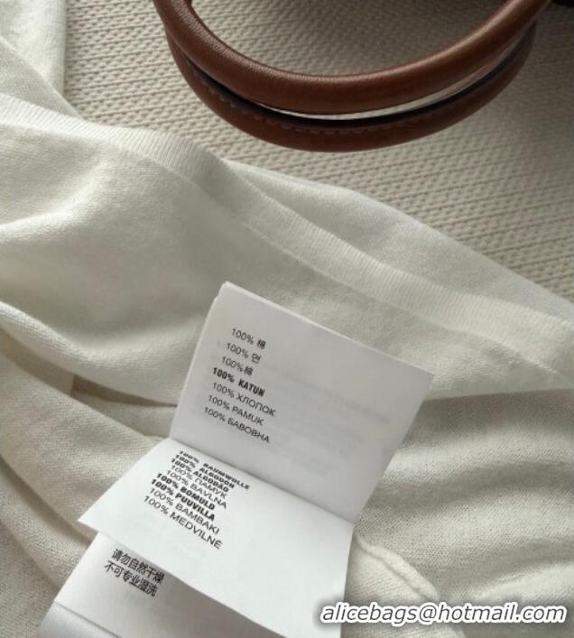 Hot Sell Cheap Miu Miu White Cotton Knit Dress MM032321 2026
