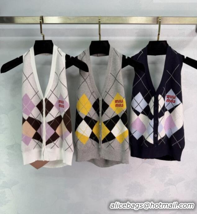Unique Discount Miu Miu Vest MM032502 Black 2026