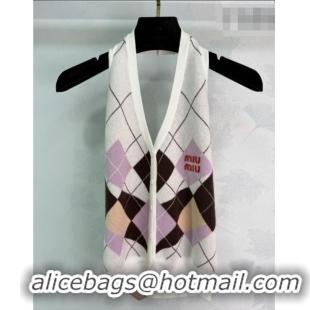 Market Sells Miu Miu Vest MM032502 White 2026