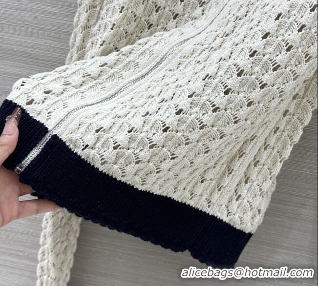 Famous Brand Miu Miu Knit Jacket M041101 Beige 2026