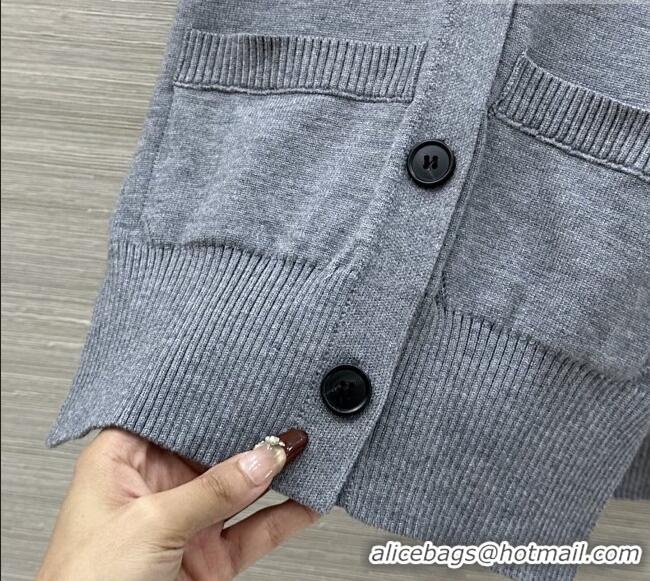 Classic Discount Miu Miu Two-piece Vest M041103 Grey/Light Blue 2026