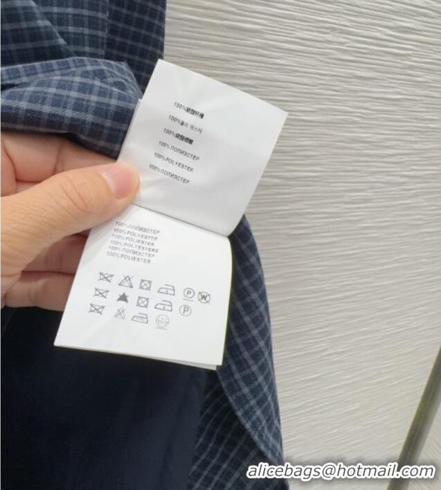 Original Cheap Miu Miu Dress M42122 Blue 2026