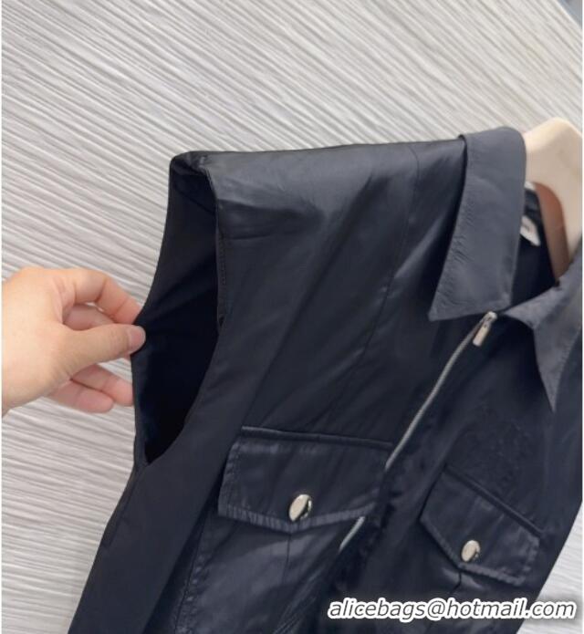 Grade Quality Miu Miu Vest and Skirt M42123 Black 2026