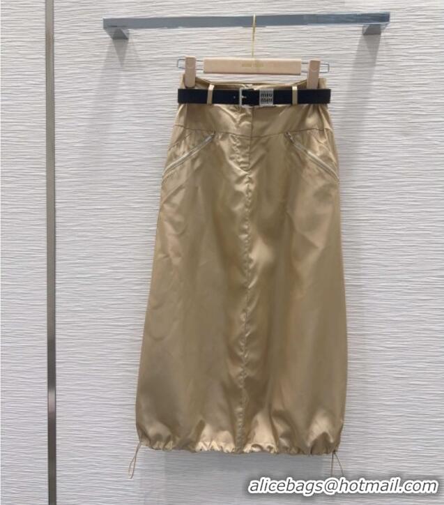 Well Crafted Miu Miu Vest and Skirt M42124 Khaki 2026