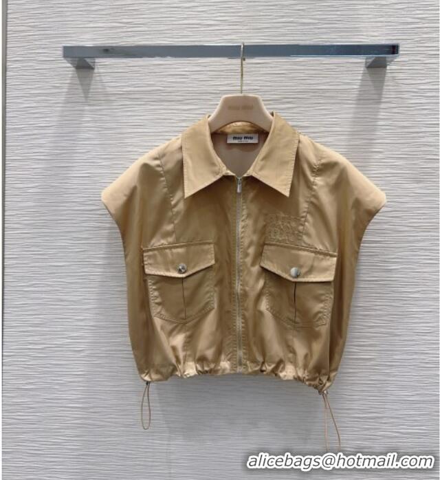 Well Crafted Miu Miu Vest and Skirt M42124 Khaki 2026
