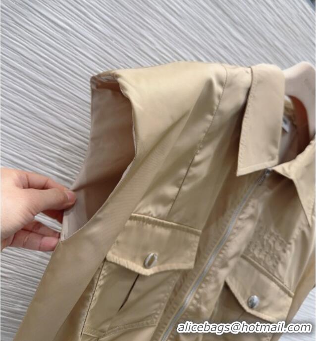 Well Crafted Miu Miu Vest and Skirt M42124 Khaki 2026