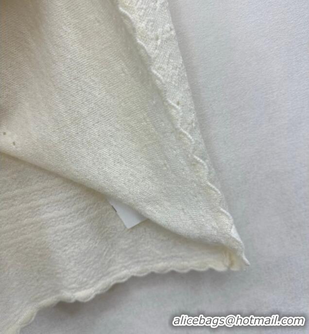 Reasonable Price Miu Miu Wool Cashmere Vest MM042115 White 2026