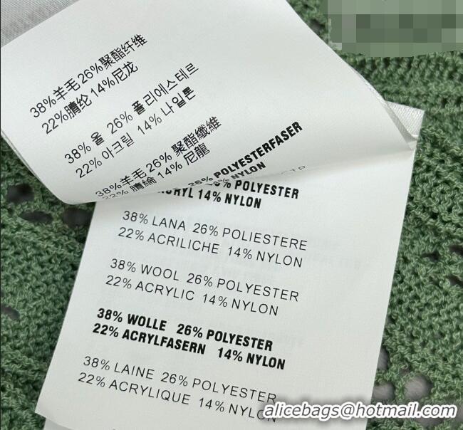 Modern Classic Miu Miu Knit Vest MM042114 Green 2026