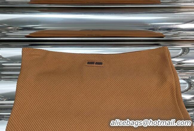 Grade Quality Miu Miu Silk Dress 0421 Brown 2026