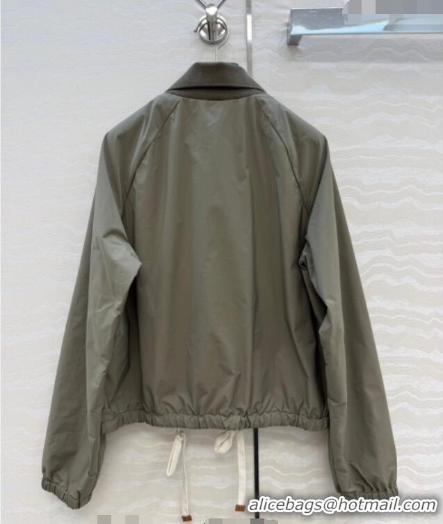 Reasonable Price Miu Miu Jacket and Skirt Set MM042023 Green 2026
